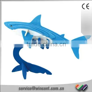 EN71 & CE Approved Wooden 3D Ocean Animal Puzzle For Kids thumbnail-1