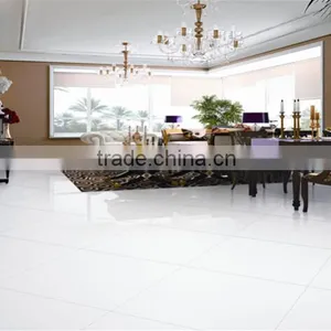 Super White Polished Porcelain Floor Tile thumbnail-2