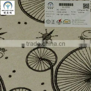 Linen and Cotton Printed Fabric thumbnail-1