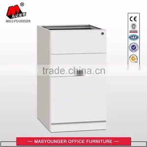 Mobile Cabinet Metal Mobile Filing Cabinet Pedestal With Central Lock thumbnail-6