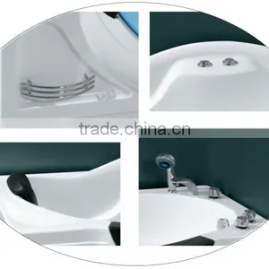 Q313 Cheap Price Acrylic Couple Use Walk in Tubs/massage Bathtub thumbnail-6
