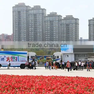 YEESO Large Version LED Mobile Stage Truck For Sale, Outdoor Advertising, Road Show, YES-C40 thumbnail-4