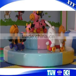 Professional Supplier Electric Animal Carousel for Indoor Playground Quality Choice thumbnail-1