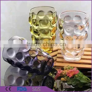 Lead-free Hand Made Round Color Change Drinking Glass thumbnail-1