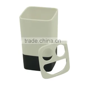 Colorful Bath Accessory Square Toothbrush Holder thumbnail-1