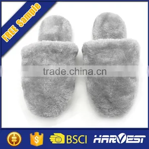 2015 Simple Man Slipper Flip Flop With Fur , Indoor Warm Slipper thumbnail-2