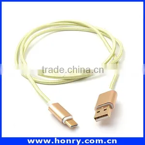 Nylon Braided USB 2.0 to USB 3.0 3.1 Type C Data Cable for Ipad Mini 4 thumbnail-1