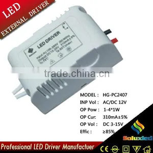 HG-PC2407 LED Driver Lamps Driver 1-4*1W thumbnail-1