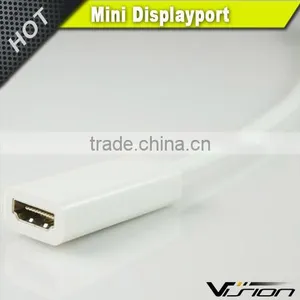 23cm White Color Mini Displayport to HDMI Adapter Cable Quality Choice thumbnail-5