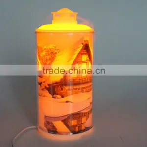 2016 New Winter Landscape Reflection Usb Ultrasonic Glass Aroma Diffuser thumbnail-1