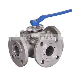 Gear Operation WCB Flange Ball Valve PN16 thumbnail-2