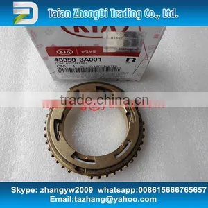Genuine Trajet Manual Gearbox Parts 1st and 2nd Gear Synchro.43350-3A001 / 433503A001 Double Cone Assy thumbnail-1
