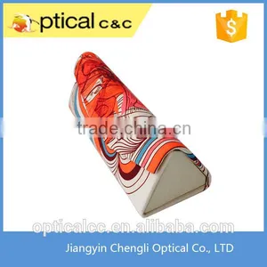Foldable Triangular Digital Printing Design Hard Glasses Case Quality Choice thumbnail-3