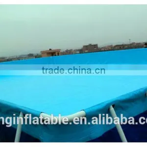 Hot Selling Metal Frame Rectangular Swimming Pool Inflatable thumbnail-3