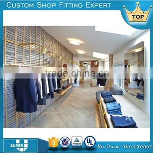 General Usage Super U 2016 Clothing Store Display Furniture thumbnail-1