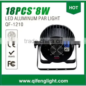 QF-1210 LED Aluminum Par Led Stage Lighting 18pcs*8w 4 in 1 thumbnail-4
