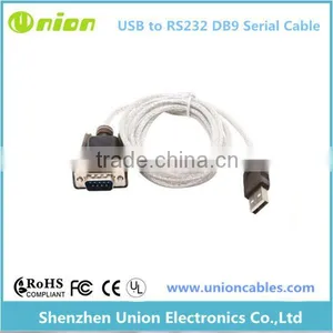 Hi Performance FTDI Chip USB to RS 232 DB9 Com Serial Adapter thumbnail-1