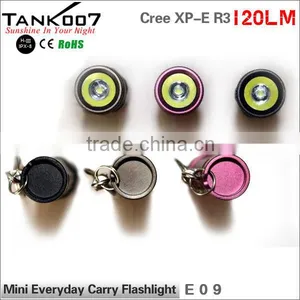 Waterproof Mini Led Flashlight TANK007 E09 Keychain Flashlight thumbnail-6