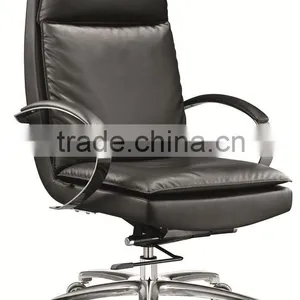 High Back Executive Leather Chair With Headrest thumbnail-1