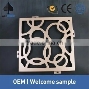 Wall Panel With Sound Insulation Product Brushed Aluminum Sheet thumbnail-4