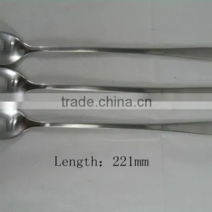 Stainless Steel Long Handle Flatware Set thumbnail-1