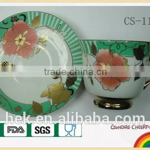 Porcelain Custom Printed Cups and Saucer With Low Price, thumbnail-5