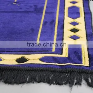 Hot Sale New Design Unique MashaAllah Travelling Islamic Muslim Prayer Mat thumbnail-5