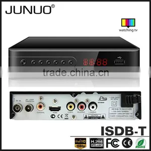 JUNUO China Manufacture OEM Good Quality Free to Air Tuner hd Mpeg4 Mstar Isdb-t Digital tv Receiver Peru thumbnail-2