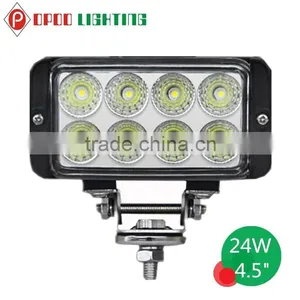 Top Quality 4.5" Rectangle Offroad 24W Led Work Light thumbnail-2