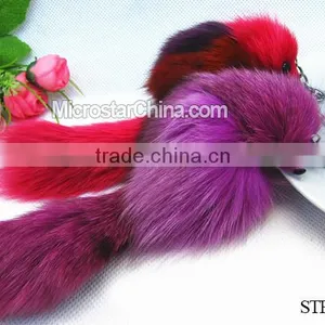 2016 IN STOCK Fur Pom High Quality Ball Keychain for Fashion Bags thumbnail-5