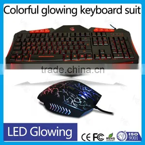 Custom Function Ergonomic Keyboard Backlight Led Colorful Gaming Mouse thumbnail-1