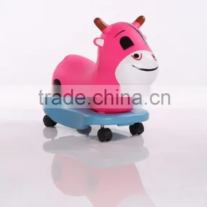 4 in 1 Ride on Toy Seesaw Hopping Ball Reide on Car thumbnail-2