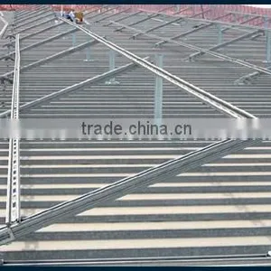 Ground Single Pole (Adjustable) Solar PV Mounting System - Pole Rack System thumbnail-4