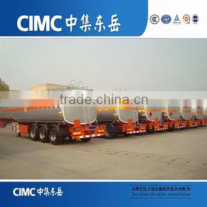 CIMC Roro Ship Tri Axle 30 Liter Diesel/Fuel Tank Semi Trailer thumbnail-1