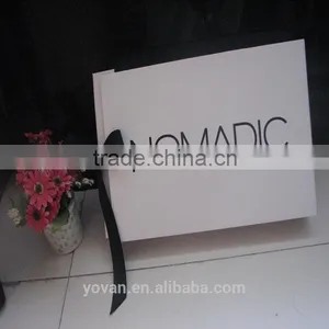 New Custom Design White Flat Folding Gift Paper Box for Christmas thumbnail-2