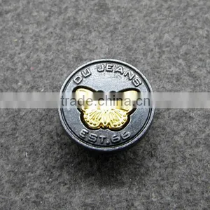New Fashion Butterfly Jeans Button thumbnail-3