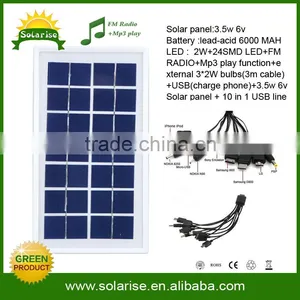 12v Solar Tea Light Candle Residential Solar Power Kit thumbnail-5
