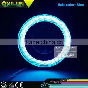 2016 New Design 3inch 76mm 30W LED Fog Angel Eyes Light With Optical Glass Lens for Most of Cars thumbnail-3