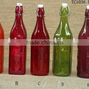 Colour Spray Glass Juice Bottle thumbnail-1