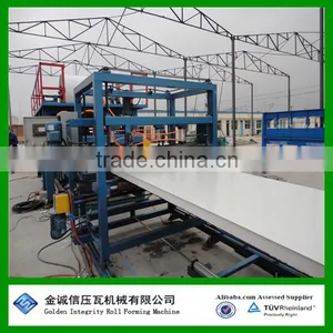 Used Machine EPS&continue pu Sandwich Panel Production Line thumbnail-1
