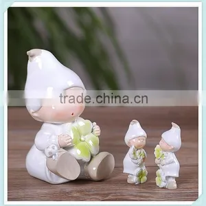 Resin Elfin Figurine Lovely Elfin Statue for Home Decoration thumbnail-3