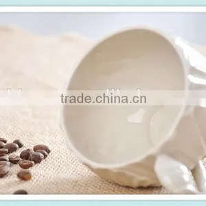 High Quality Ceramic 200ml Shell Mug With European-style Shell Mug in Shell Design thumbnail-3