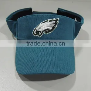 Micro Mesh Embroidery Logo Hook and Loop Closure Sun Visor Cap thumbnail-1