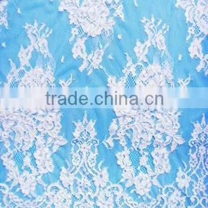 White Cord Swiss Voile Lace thumbnail-1