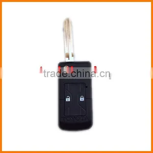 Small Size 2 Button Folding Flip Remote Key Case Shell for Toyota Corolla Remote Key Case Shell With Logo and Key Fobs thumbnail-1