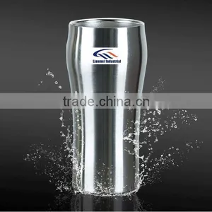 FDA LFGB Stainless Steel Insulated Tumbler, Stainless Steel Thermos, Double Wall Stainless Steel Beer Mug thumbnail-1