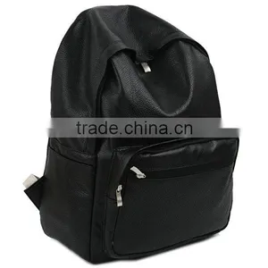 Women Genuine Cow Leather Daily Casual Backpack Handbag thumbnail-3