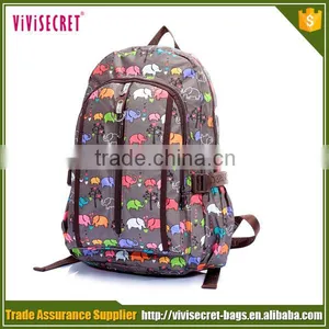 Fashion Trendy Cheap Cute Cartoon Dog Pattern College Girls Backpacks for School thumbnail-4