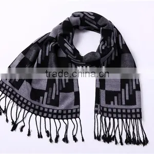 Lastest Fashionable Striped Viscose Scarf For Lady D800-27 thumbnail-2
