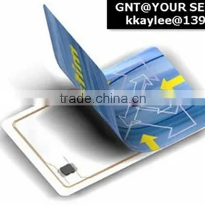 Blank Card With Chips thumbnail-1